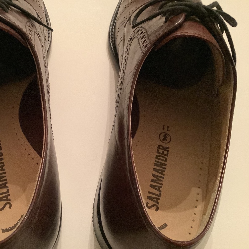 SALAMANDER MEN’S LEATHER SHOES - Picture 13 of 14